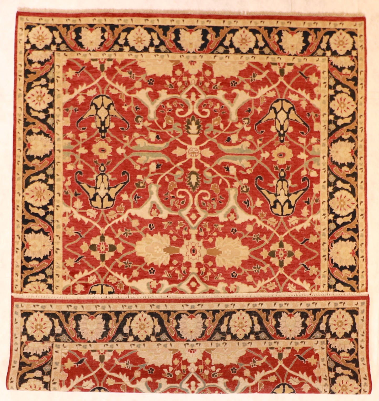 8x10 - Tabriz Fine/Wool All Over Rectangle - Hand Knotted Rug