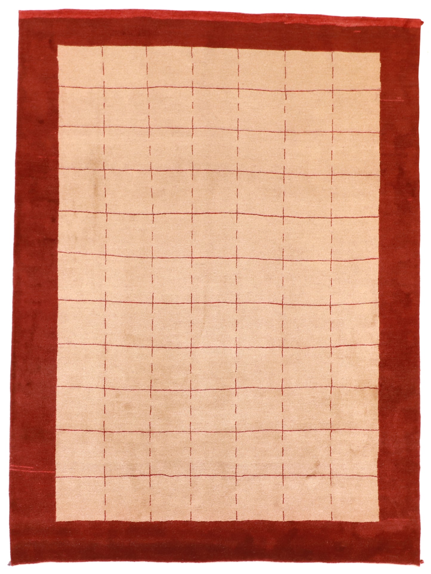 8x10 - Gabbeh Wool All Over Rectangle - Hand Knotted Rug