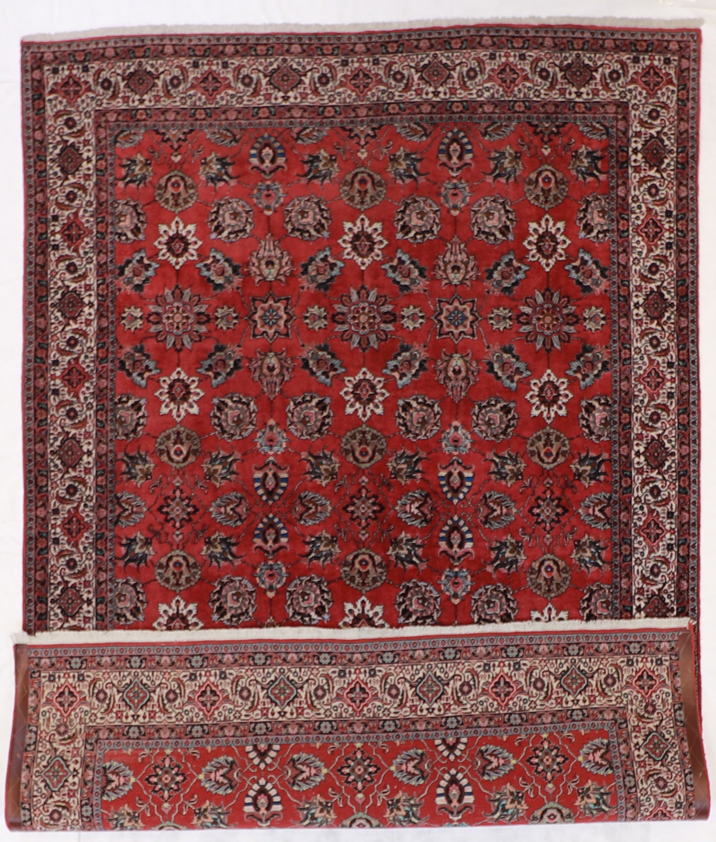 7x10 - Bijar Wool/Silk All Over Rectangle - Hand Knotted Rug