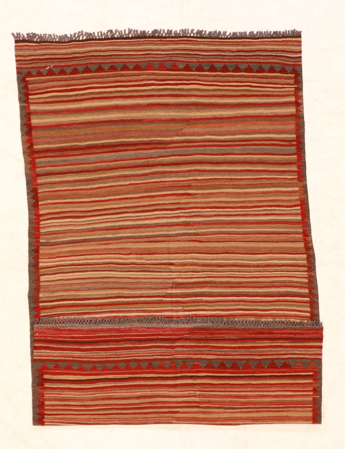 5x7 - Kilim Fine/Wool All Over Rectangle - Hand Knotted Rug