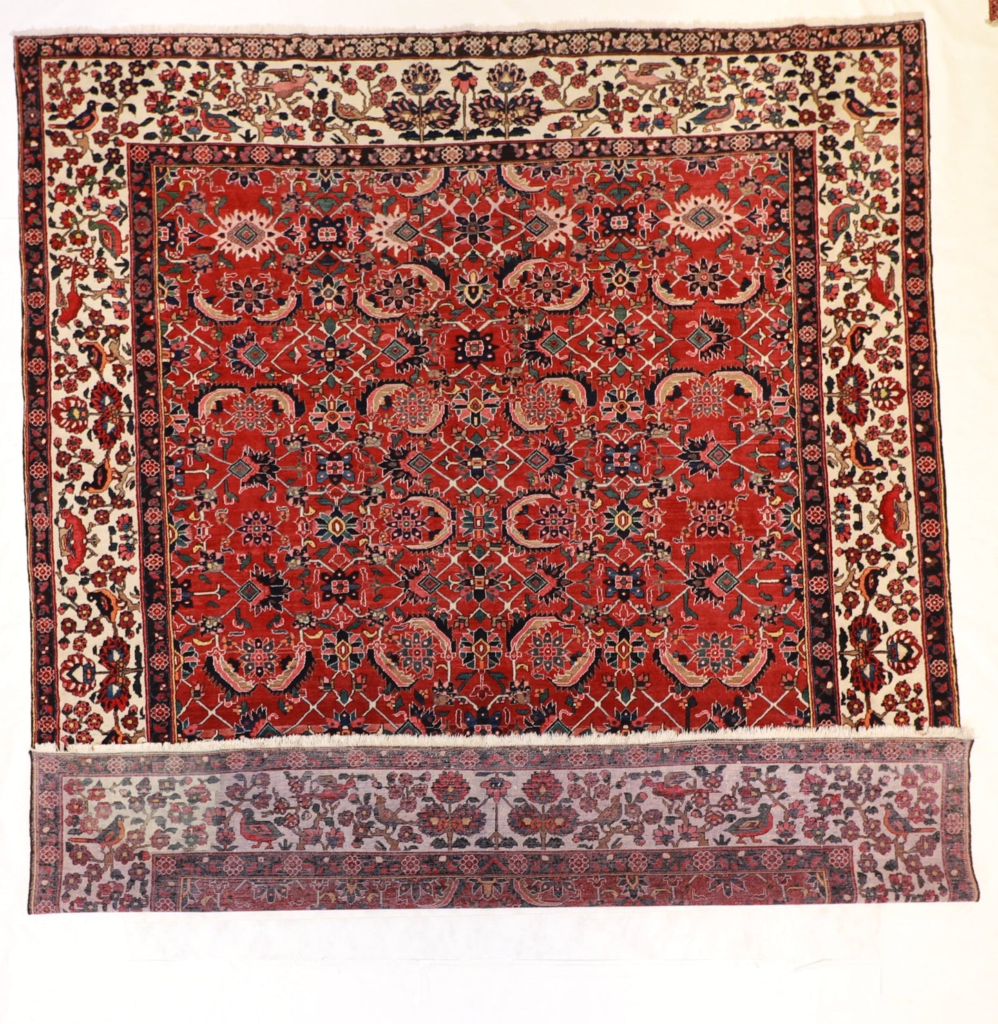 11x13 - Bakhtiarie S.Antique All Over Rectangle - Hand Knotted Rug