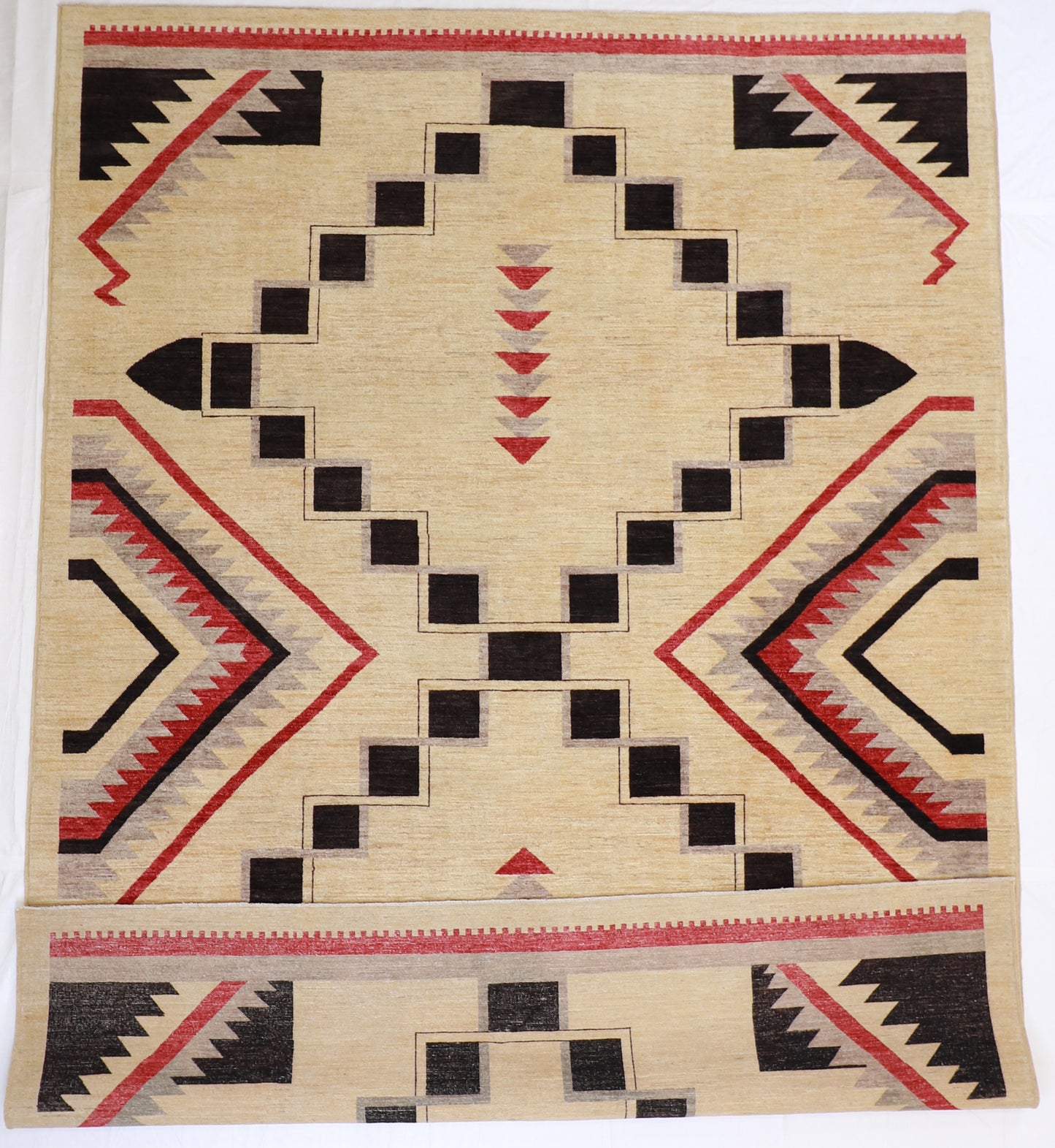 9x12 - Mountain Modern Wool All Over Rectangle - Hand Knotted Rug