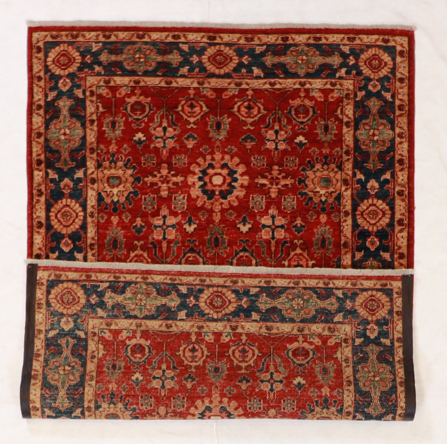4x6 - Bakshaish Fine/Wool Geometric Rectangle - Hand Knotted Rug
