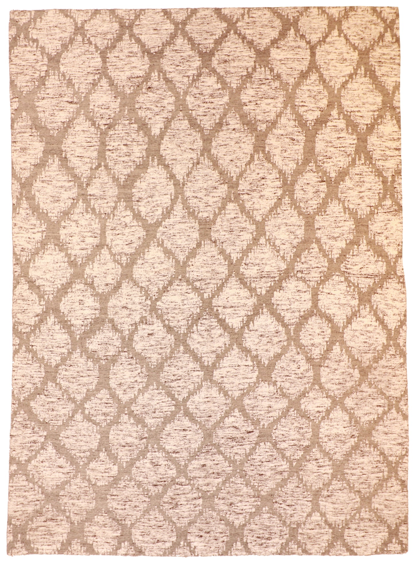 10x14 - Modern Fine All Over Rectangle - Hand Knotted Rug
