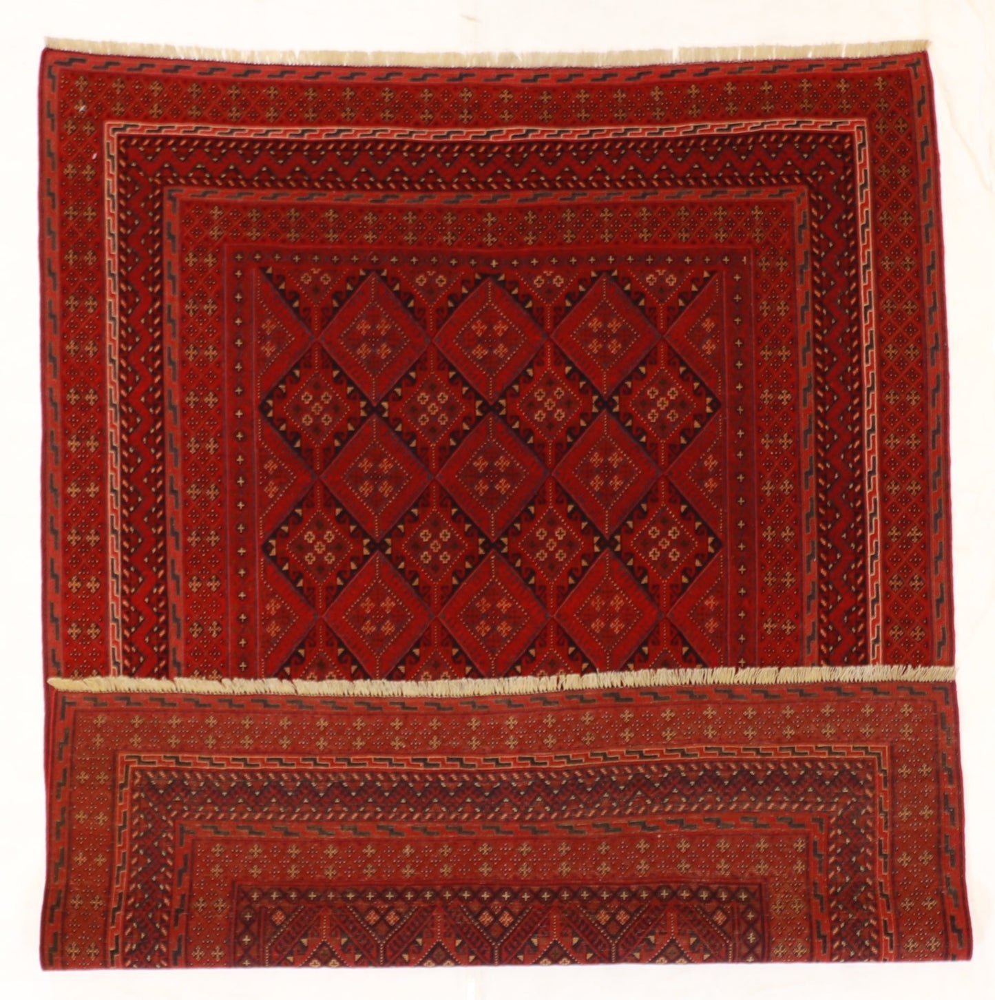 4x6 - Baluch Wool All Over Rectangle - Hand Knotted Rug