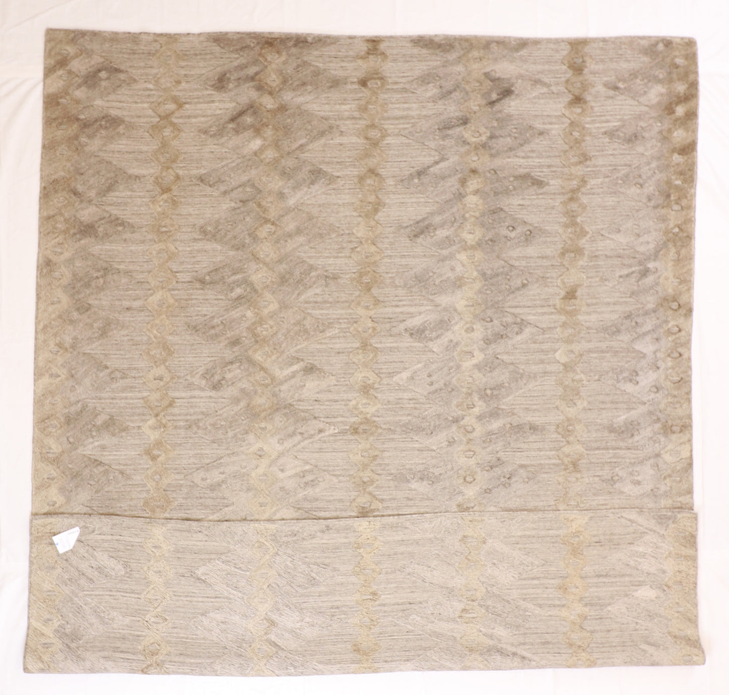 8x10 - Modern Fine/Wool All Over Rectangle - Hand Knotted Rug