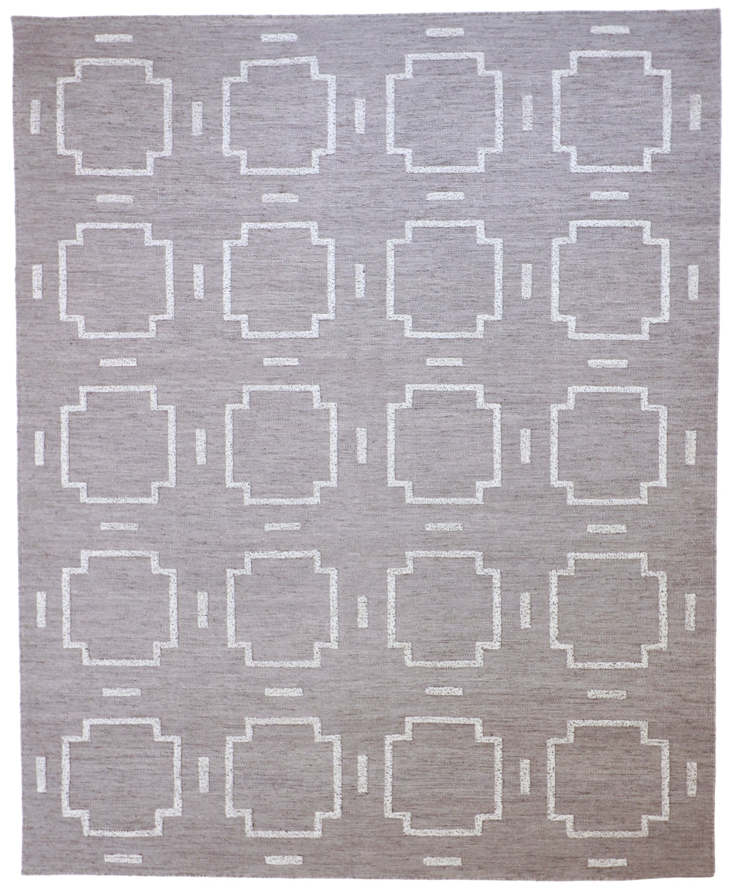 10x14 - Modern Fine All Over Rectangle - Hand Knotted Rug