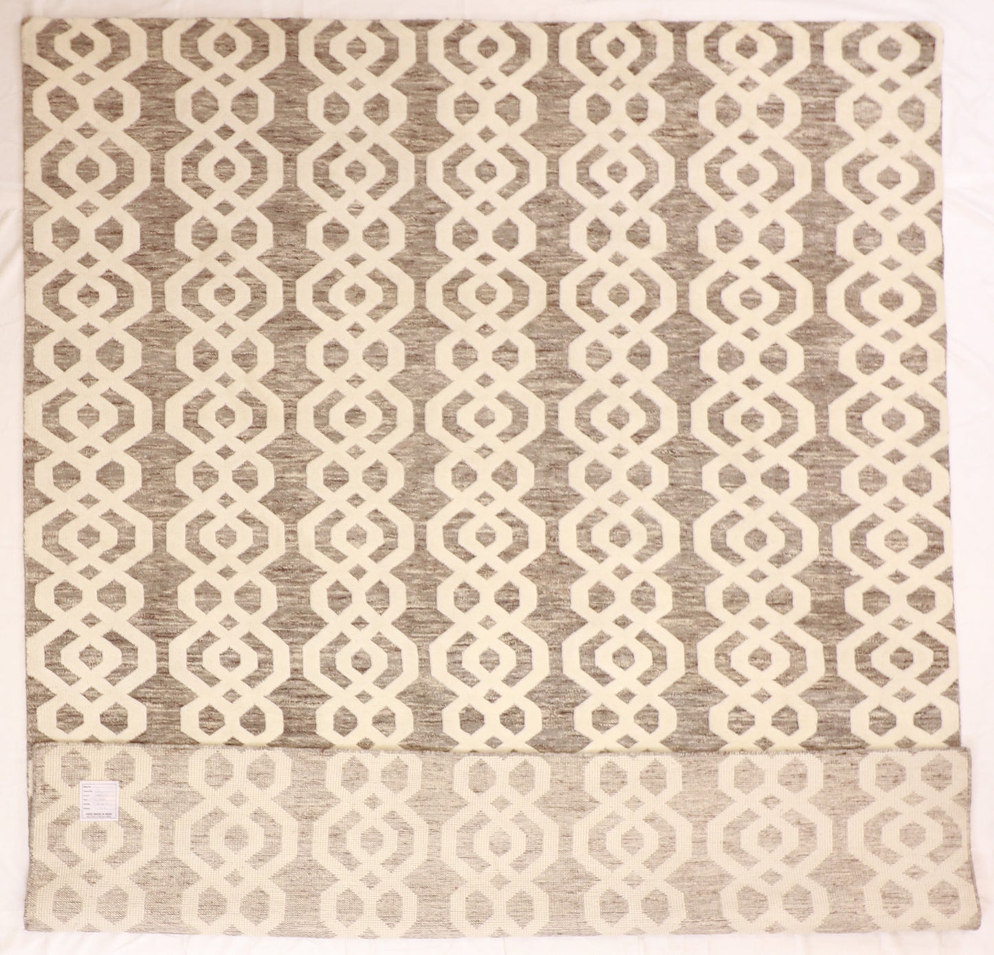 8x10 - Moroccan Wool All Over Rectangle - Hand Knotted Rug