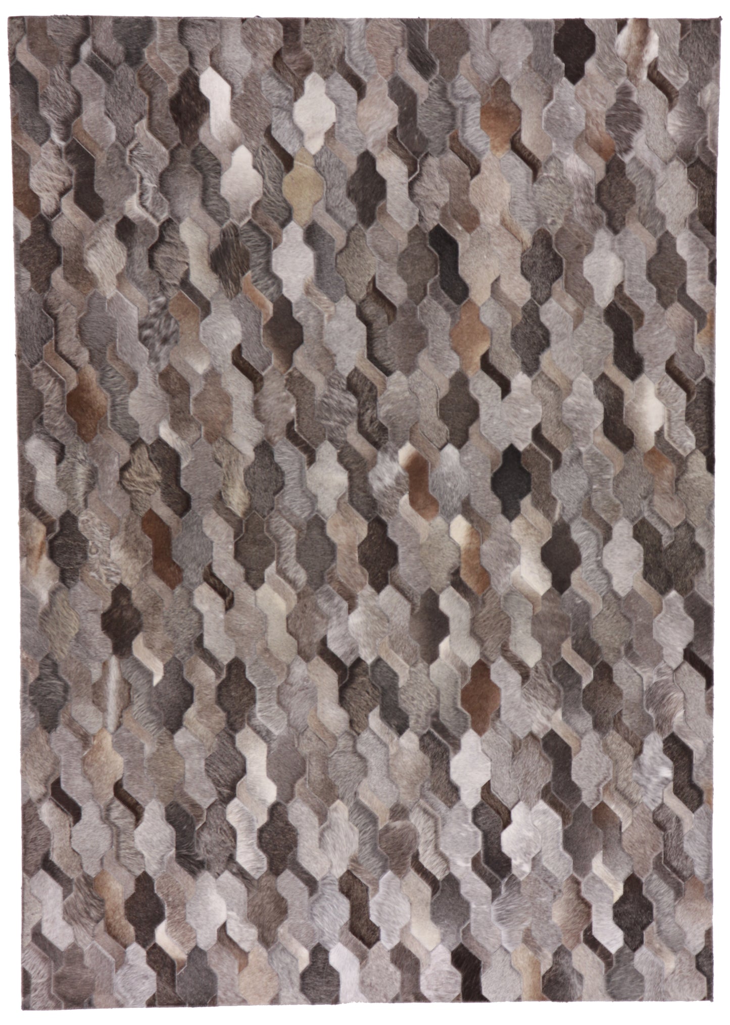 5x7 - Cowhide Leather All Over Rectangle