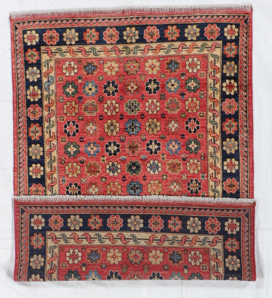 4x6 - Heratie Fine/Wool All Over Rectangle - Hand Knotted Rug
