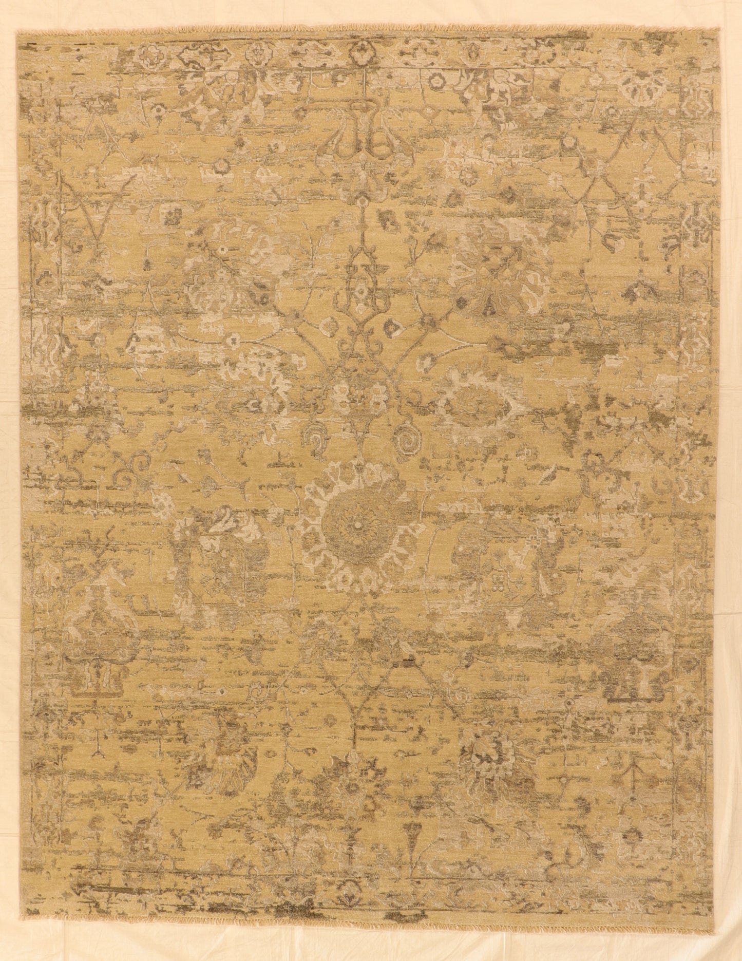 8x10 - Modern Fine All Over Rectangle - Hand Knotted Rug