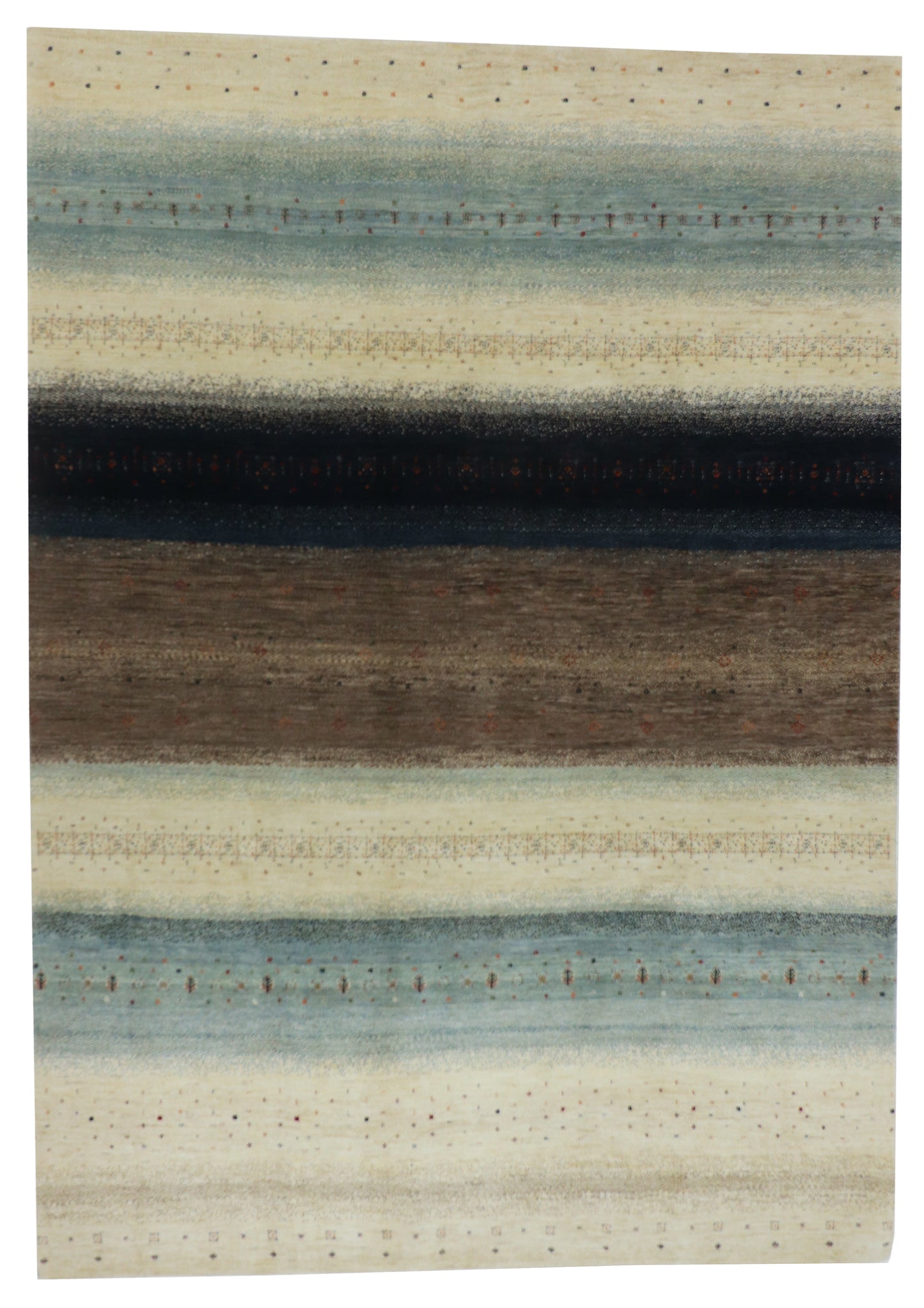 9x12 - Gabbeh Fine/Wool All Over Rectangle - Hand Knotted Rug