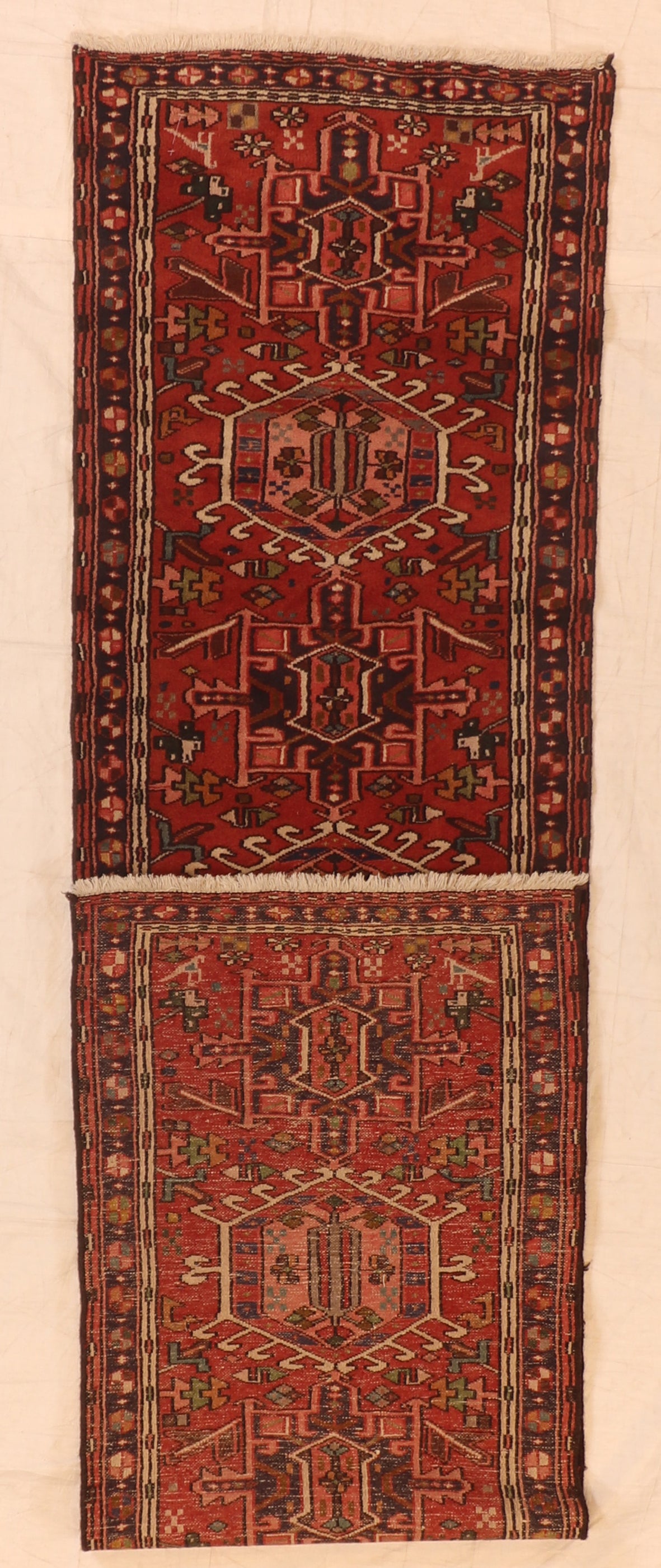 Runner - Karajeh Fine/Wool All Over Rectangle - Hand Knotted Rug