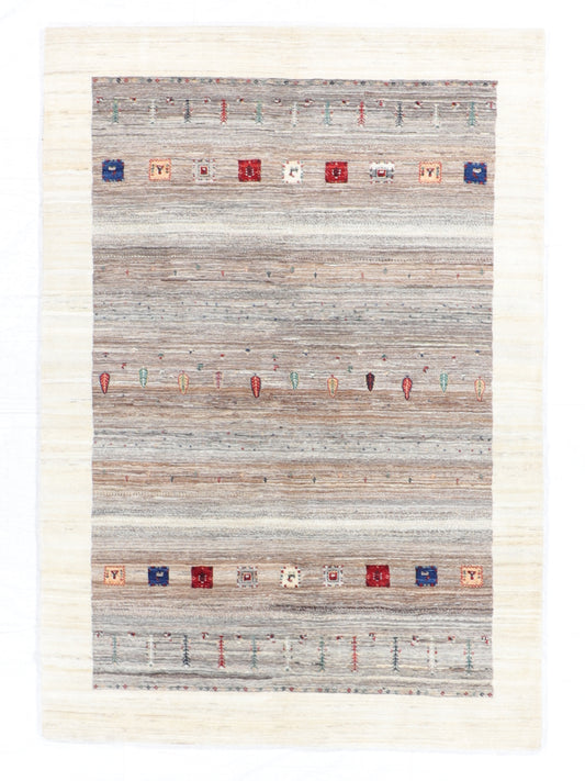 5.7 x 7.11 - Tree of Life Fine All Over Rectangle - Hand Knotted Rug