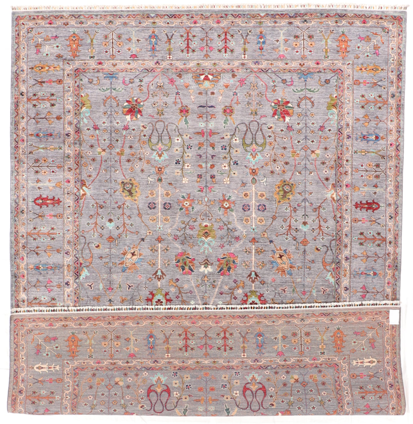 9 x 12 - Baluch Fine/Wool All Over Rectangle - Hand Knotted Rug