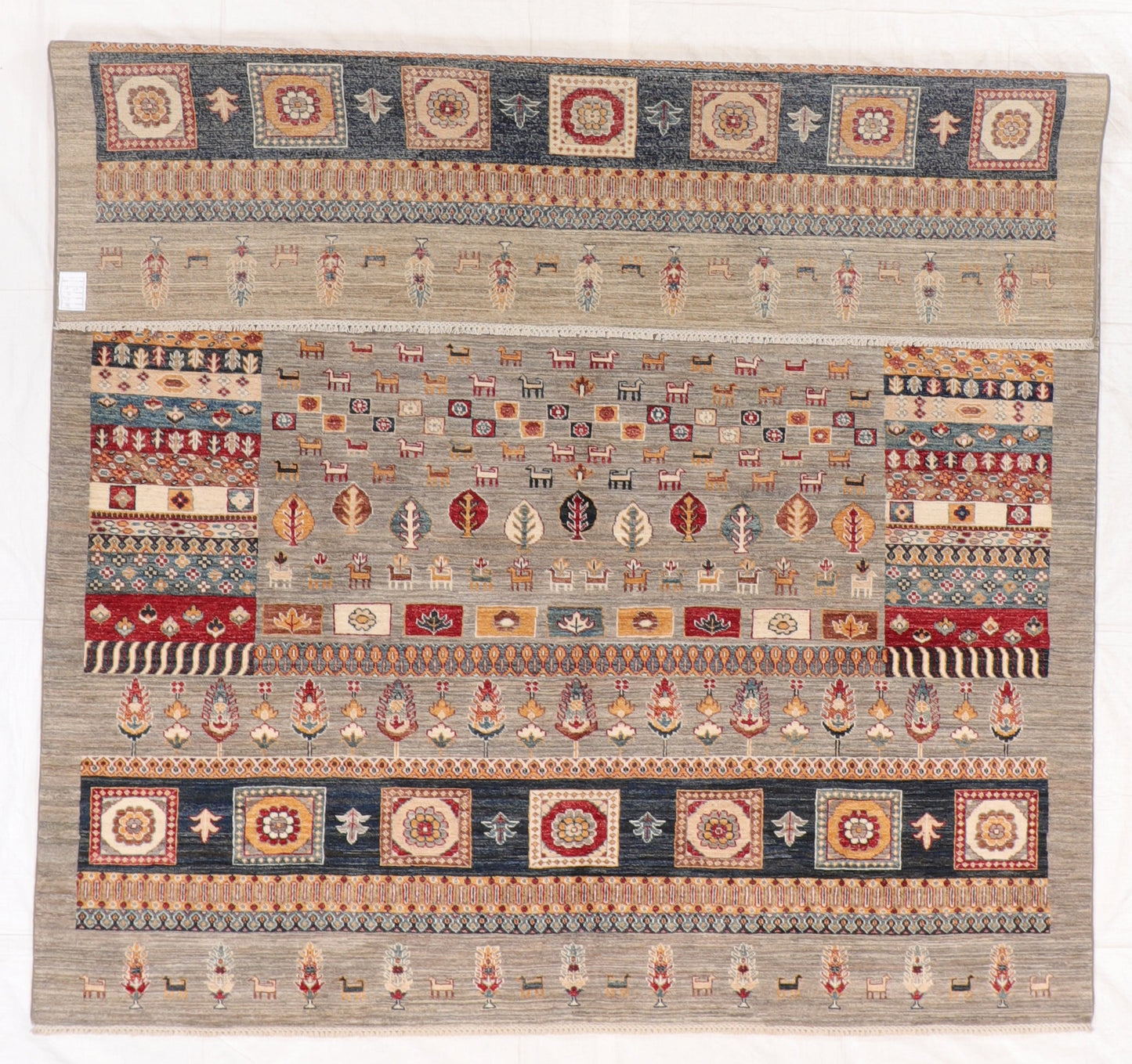 8 x 10 - Lori Baft Fine/Wool All Over Rectangle - Hand Knotted Rug
