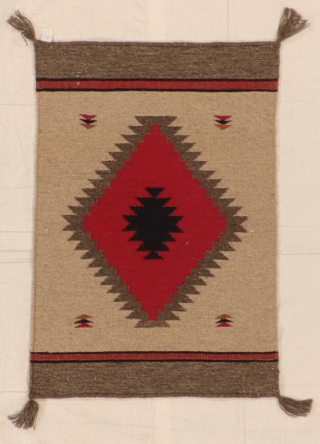 2 x 3 - Kilim Navajo Fine/Wool All Over Rectangle - Hand Knotted Rug
