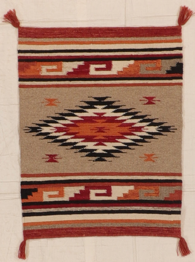 2 x 3 - Kilim Navajo Fine/Wool All Over Rectangle - Hand Knotted Rug