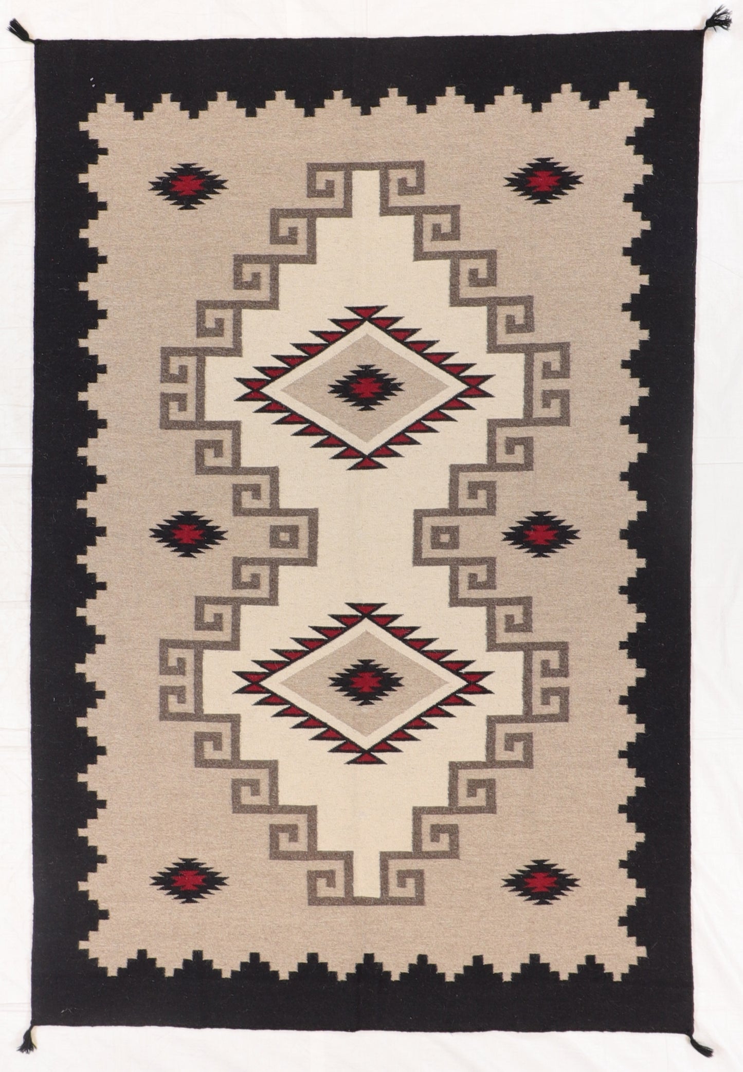 6 x 9 - Kilim Navajo Fine/Wool All Over Rectangle - Hand Knotted Rug