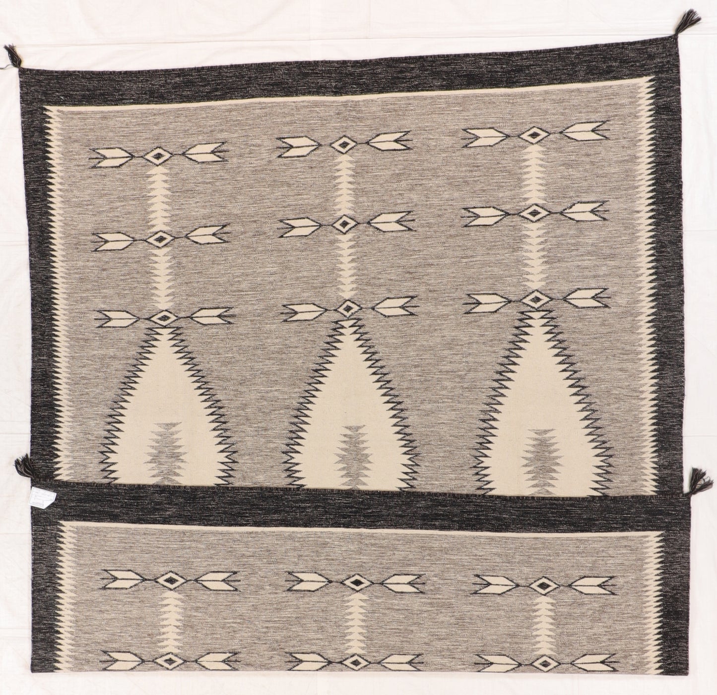 8 x 10 - Kilim Navajo Rectangle - Hand Knotted Rug