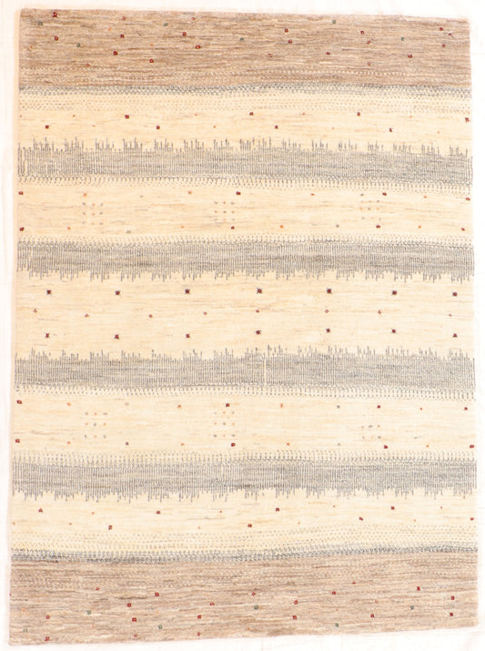 5 x 7 - Gabbeh Fine/Wool All Over Rectangle - Hand Knotted Rug