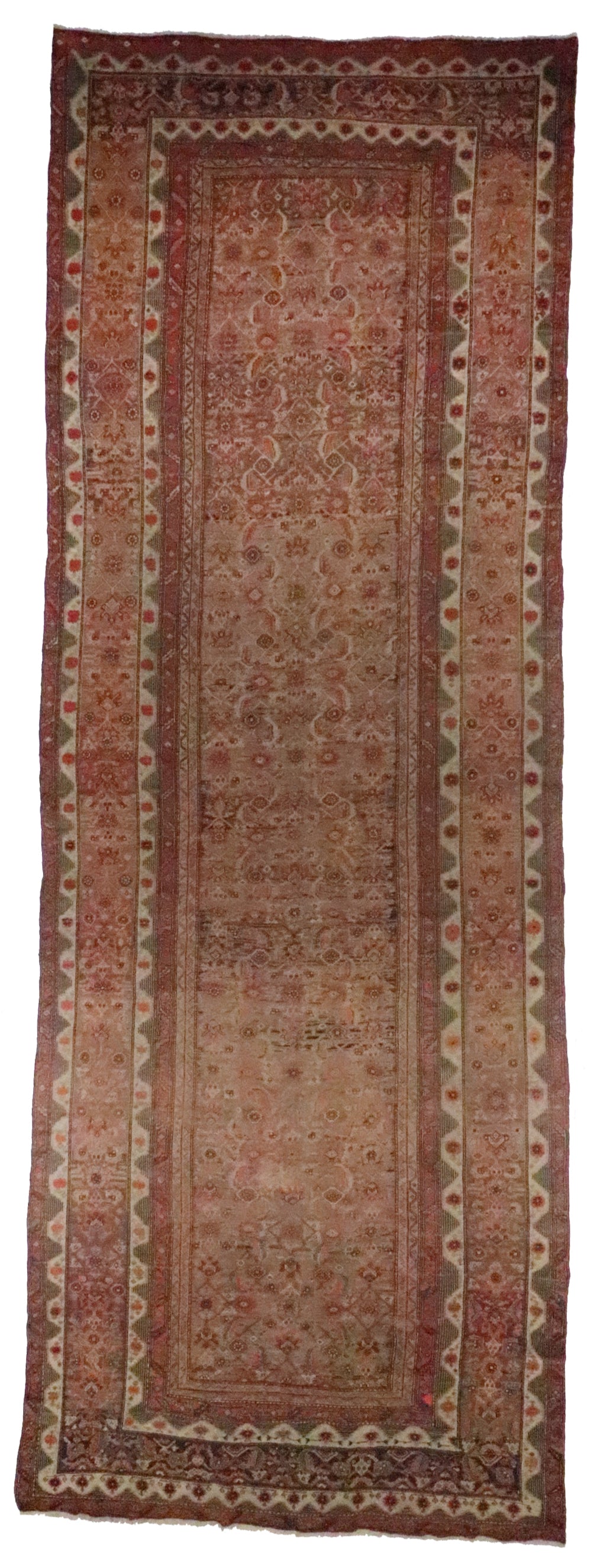 Oversized - - Malayer Antique/Wool All Over Rectangle - Hand Knotted Rug
