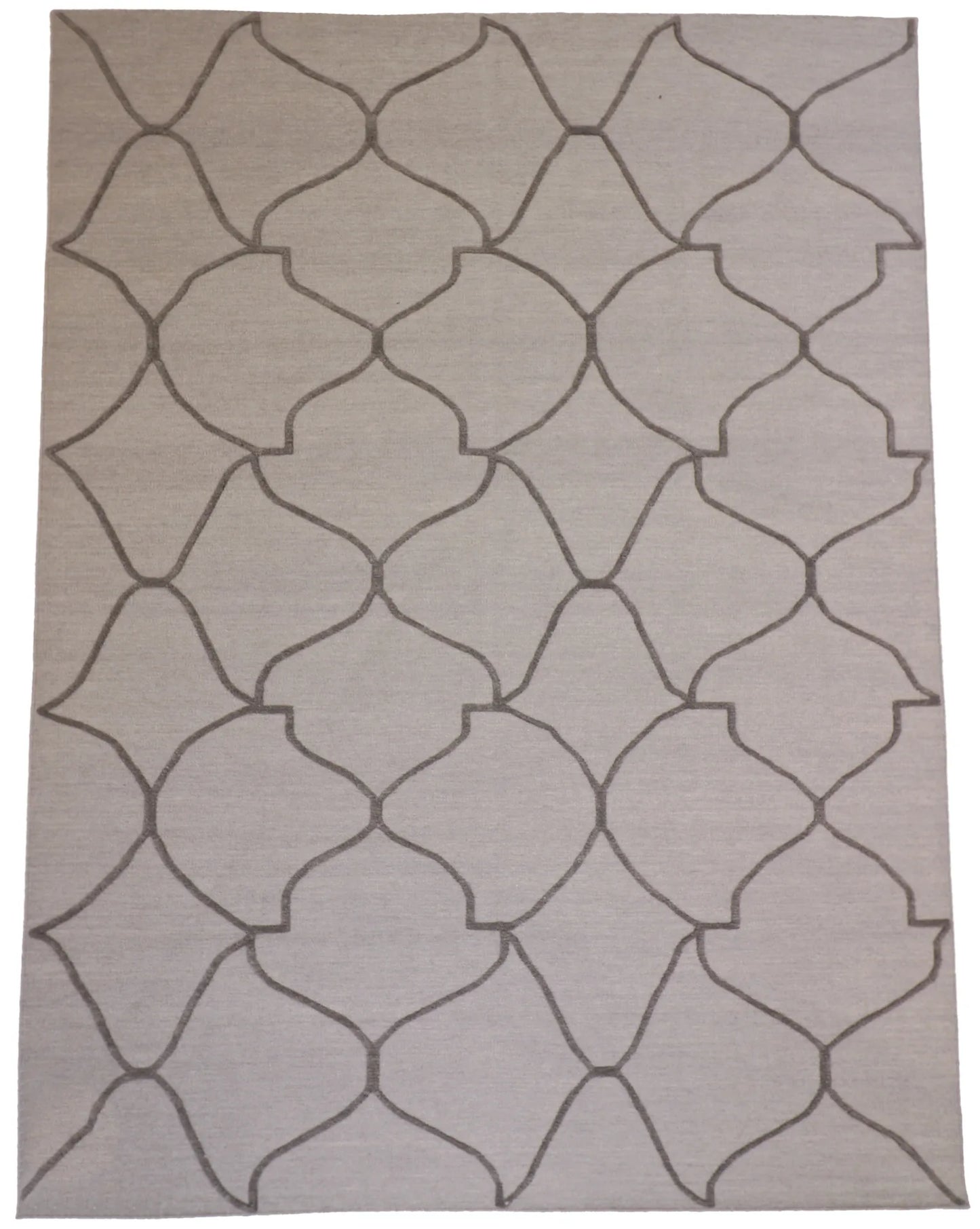 9 x12 - Modern Fine All Over Rectangle - Hand Knotted Rug