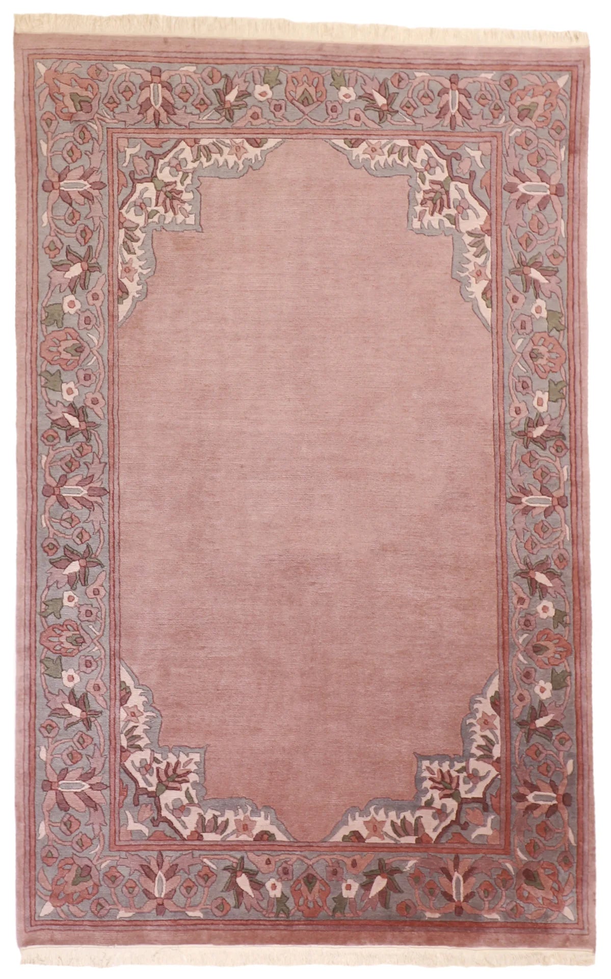 7x10 - Nepal Wool All Over Rectangle - Hand Knotted Rug — 10893