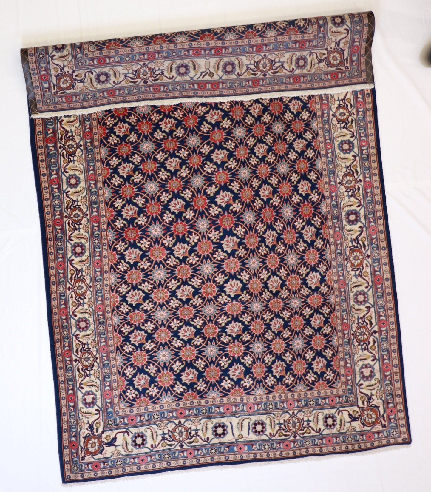 6x9 - Vermin Wool/Silk All Over Rectangle - Hand Knotted Rug