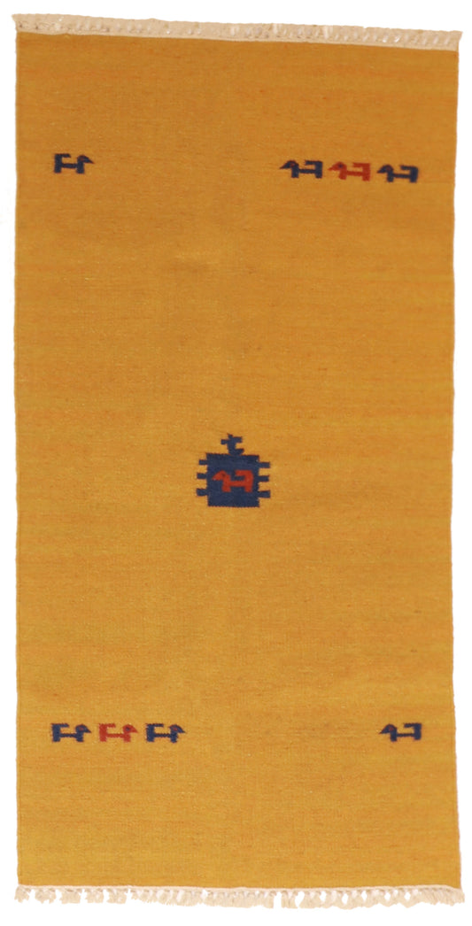 3x5 - Kilim Fine All Over Rectangle - Hand Knotted Rug