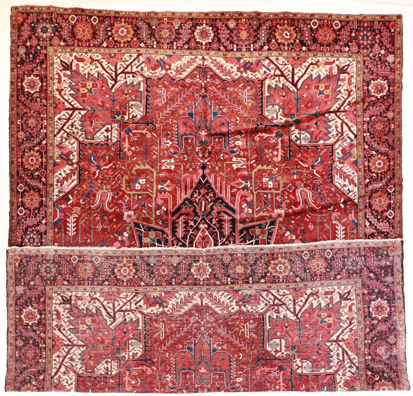 11 x 15 - Heriz Fine All Over Rectangle - Hand Knotted Rug — 23697