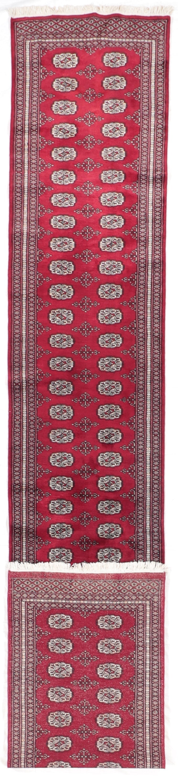 Runner - Bokhara Fine All Over Rectangle - Hand Knotted Rug