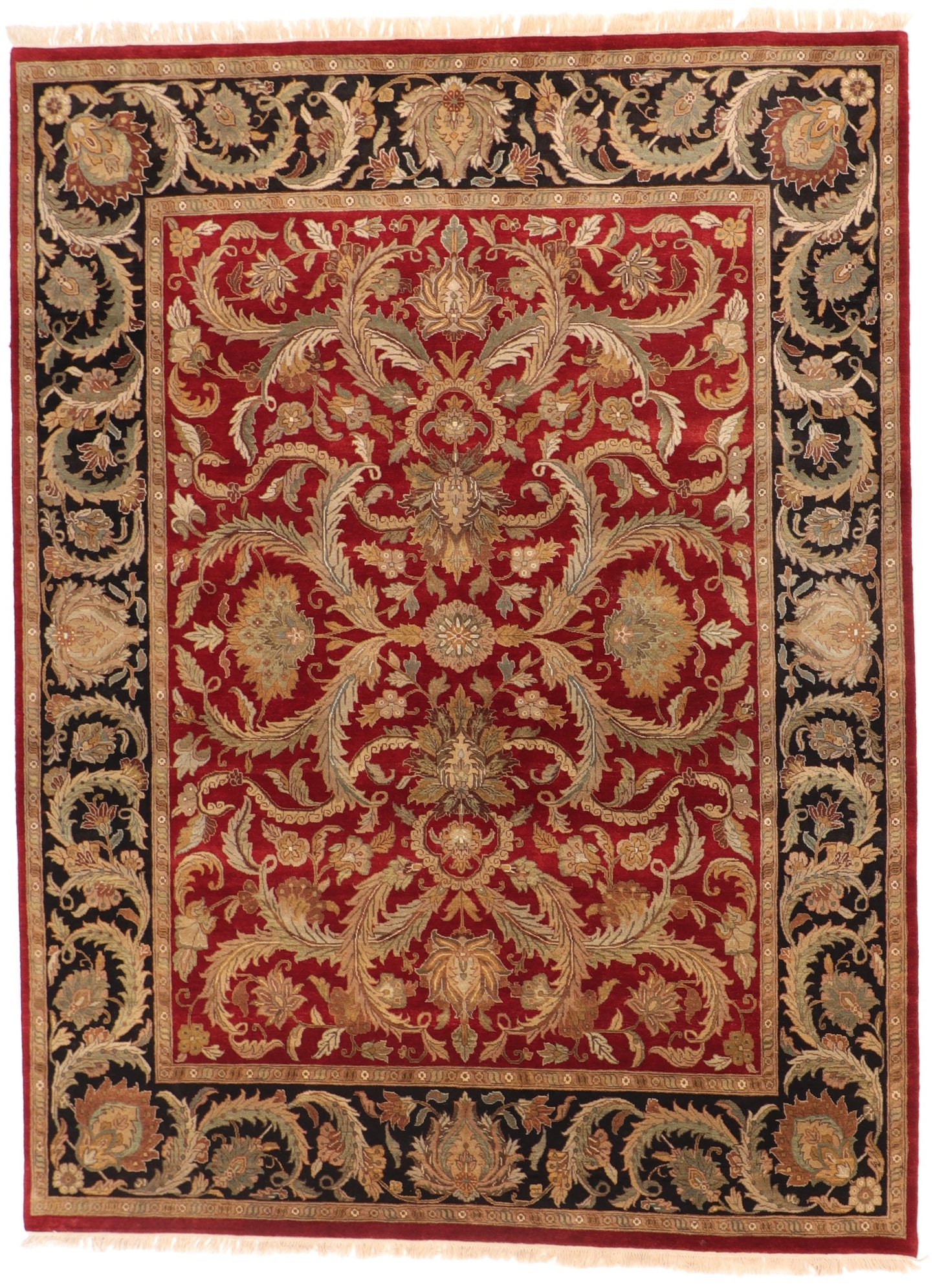 9x12 - Mahal Fine All Over Rectangle - Hand Knotted Rug