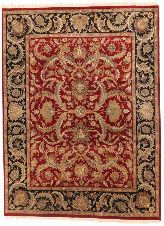 9x12 - Mahal Fine All Over Rectangle - Hand Knotted Rug
