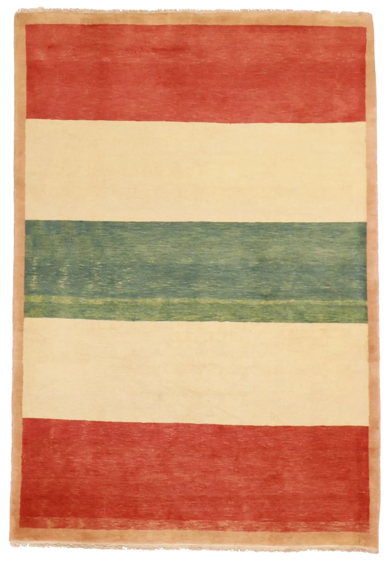 4x6 - Choba Fine/Wool All Over Rectangle - Hand Knotted Rug — 52206