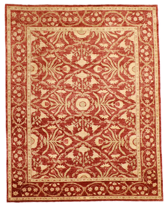 8x10 - Bijar Fine All Over Rectangle - Hand Knotted Rug — 52399