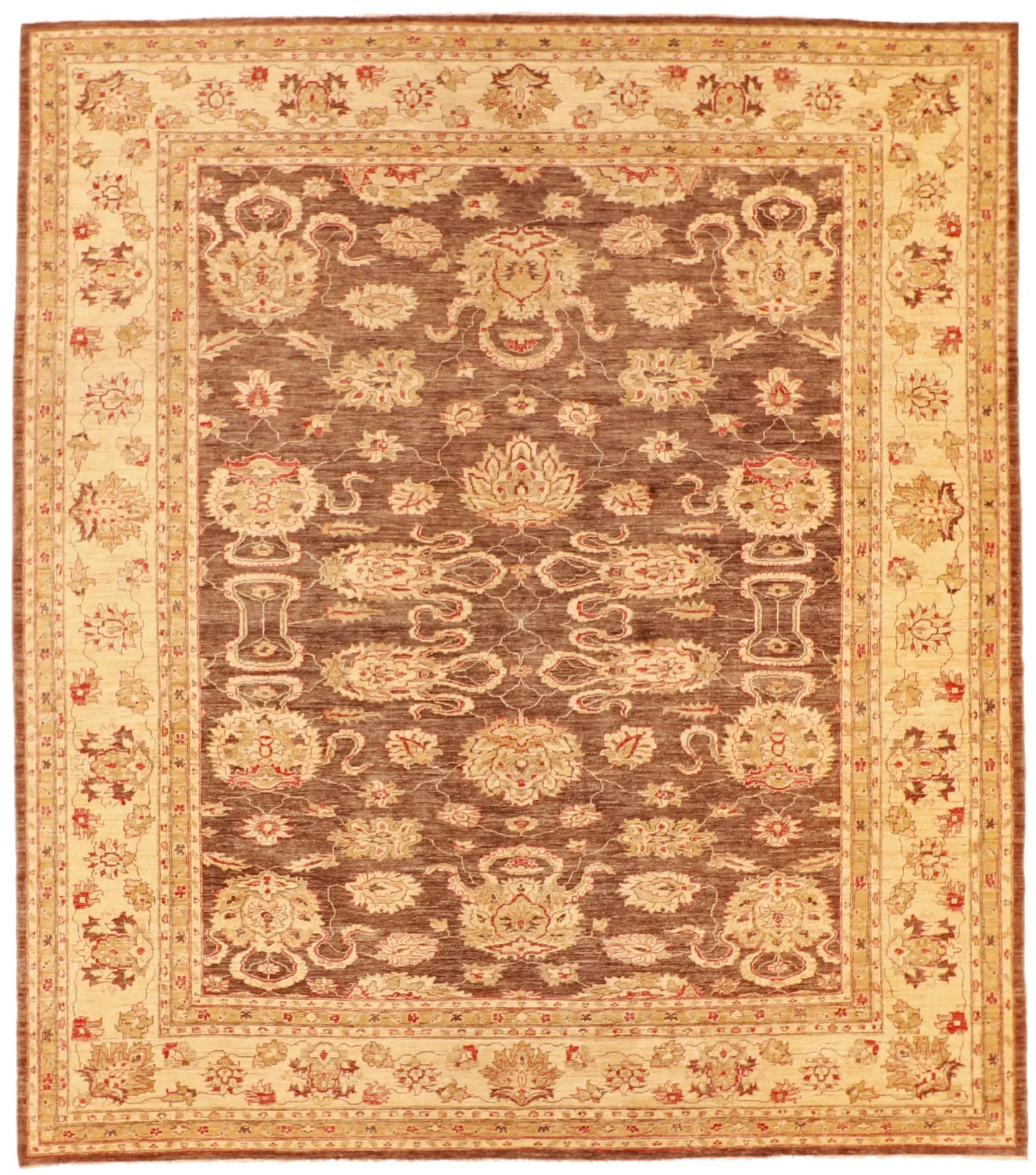 10x12 - Hamadan Fine All Over Rectangle - Hand Knotted Rug — 52545