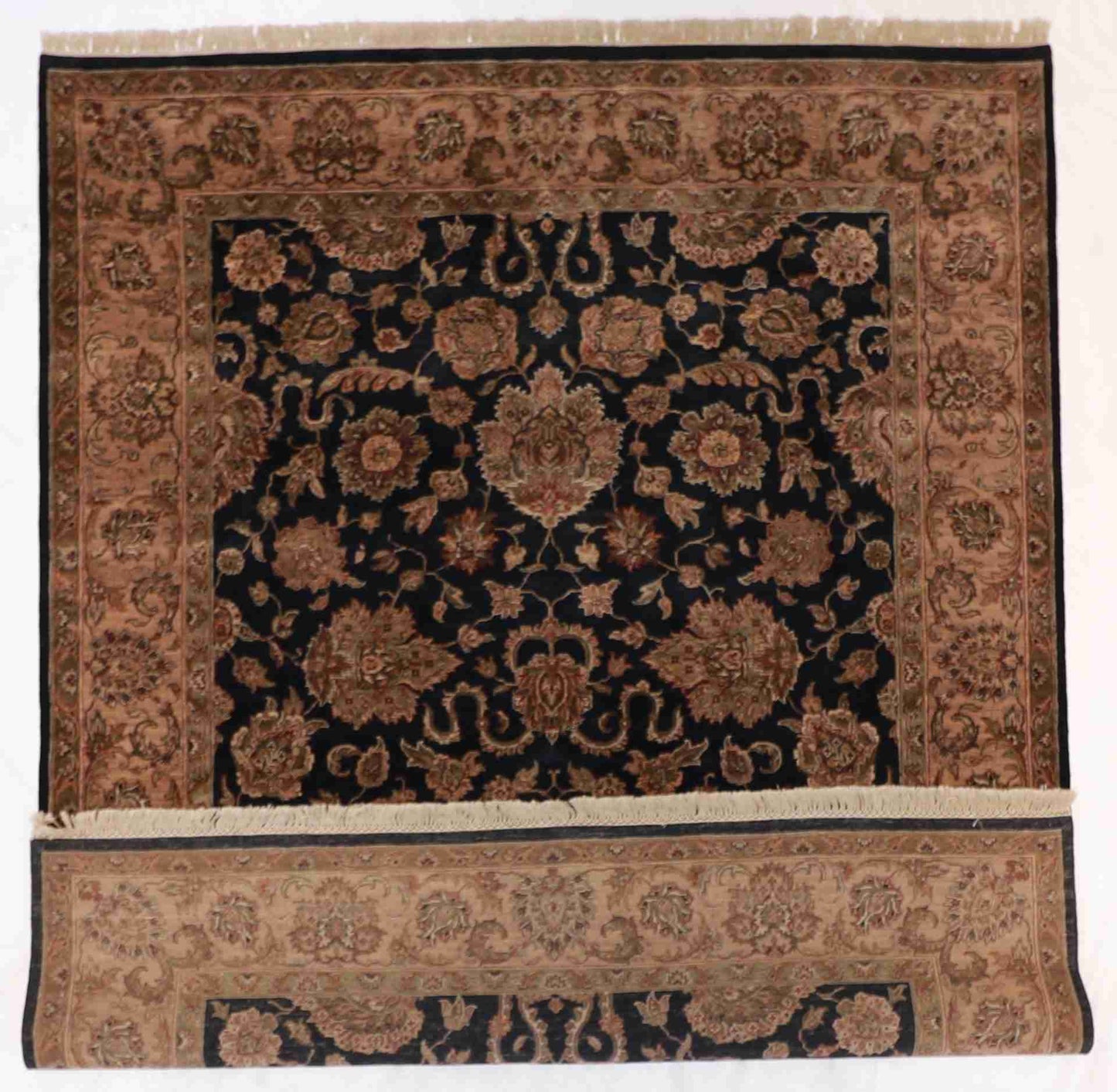 W 8 - L 9.11 - Sultan Wool Traditional Rectangle - Finest Hand-Knotted Quality Wool - 52640