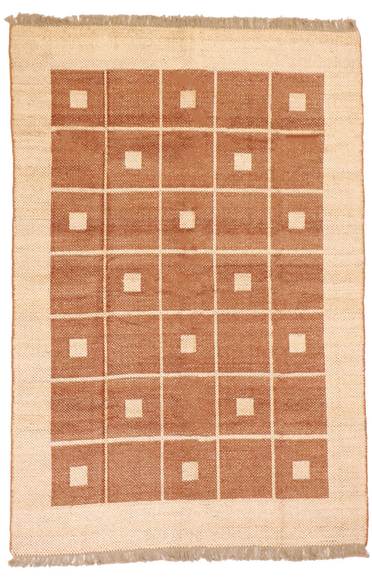 5x7 - Kilim Chenille All Over Rectangle - Hand Knotted Rug