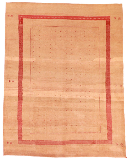 8x10 - Gabbeh Wool All Over Rectangle - Hand Knotted Rug