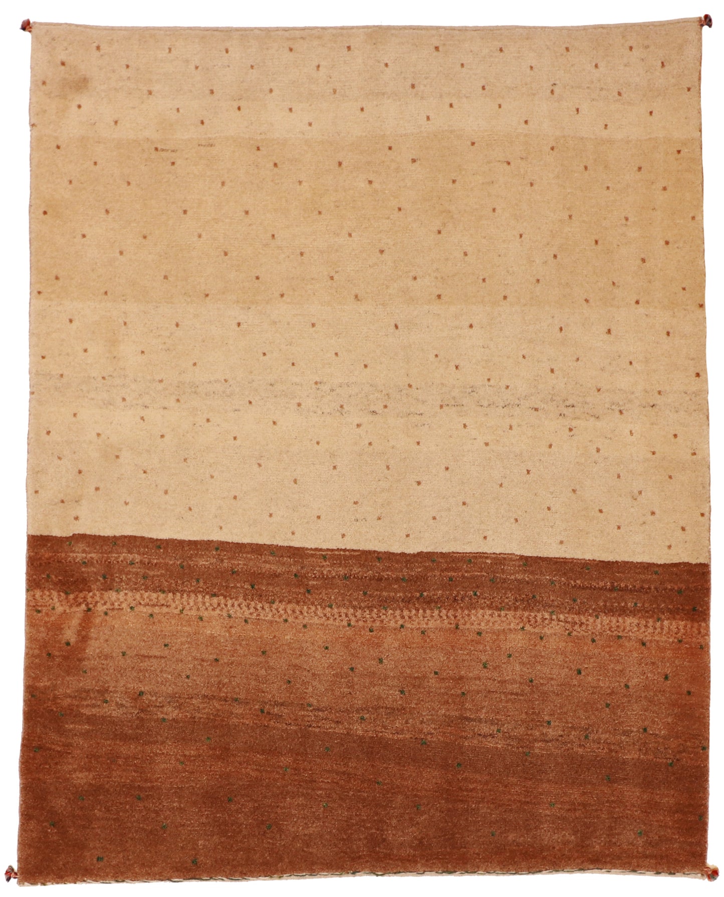 4x6 - Gabbeh Fine/Wool All Over Rectangle - Hand Knotted Rug