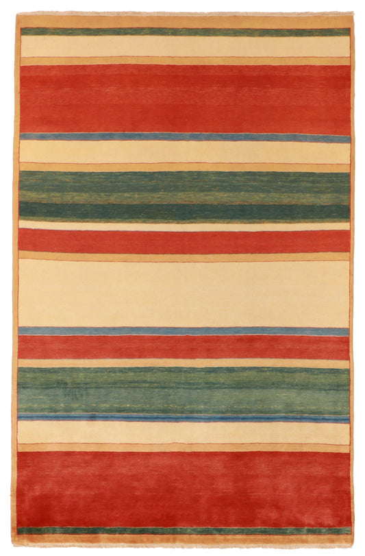 5x7 - Choba Fine/Wool All Over Rectangle - Hand Knotted Rug