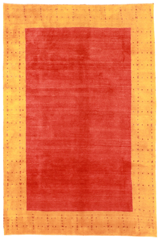 9x12 - Gabbeh Fine/Wool All Over Rectangle - Hand Knotted Rug