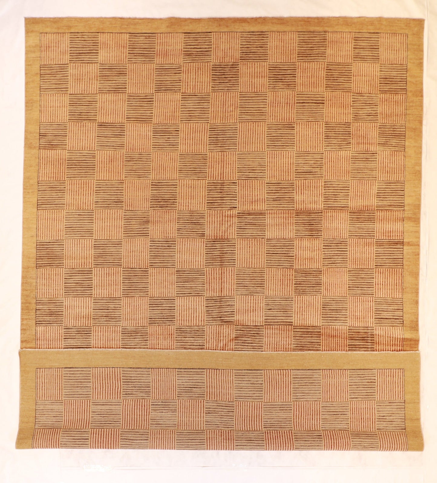 10x13 - Modern Fine All Over Rectangle - Hand Knotted Rug