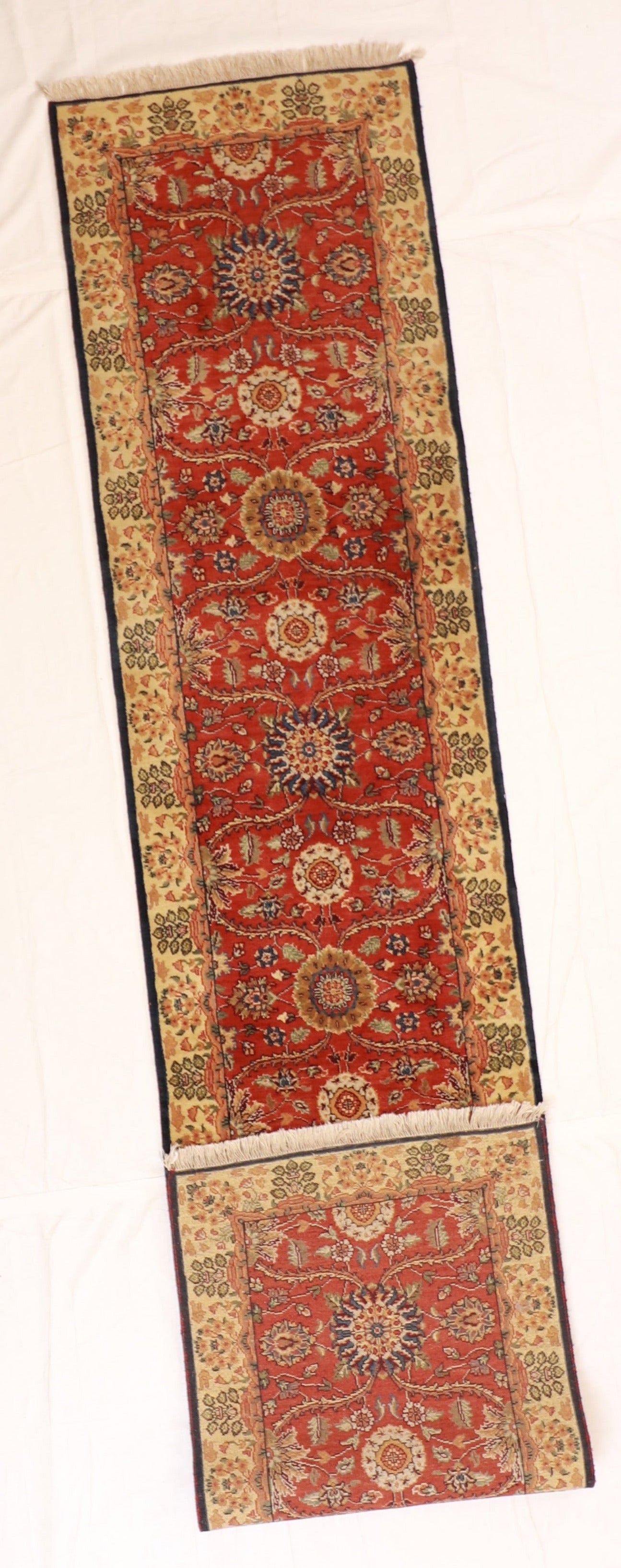 Runner - Mahal Fine All Over Rectangle - Hand Knotted Rug