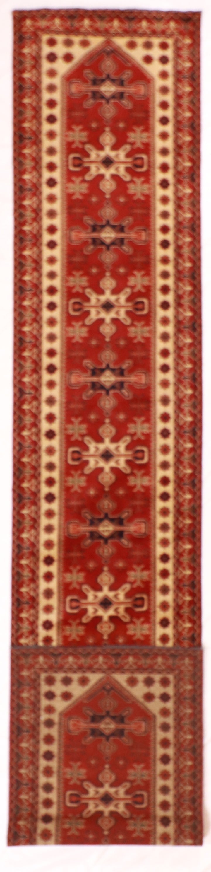 Runner - Ziegler Fine All Over Rectangle - Hand Knotted Rug — 56183