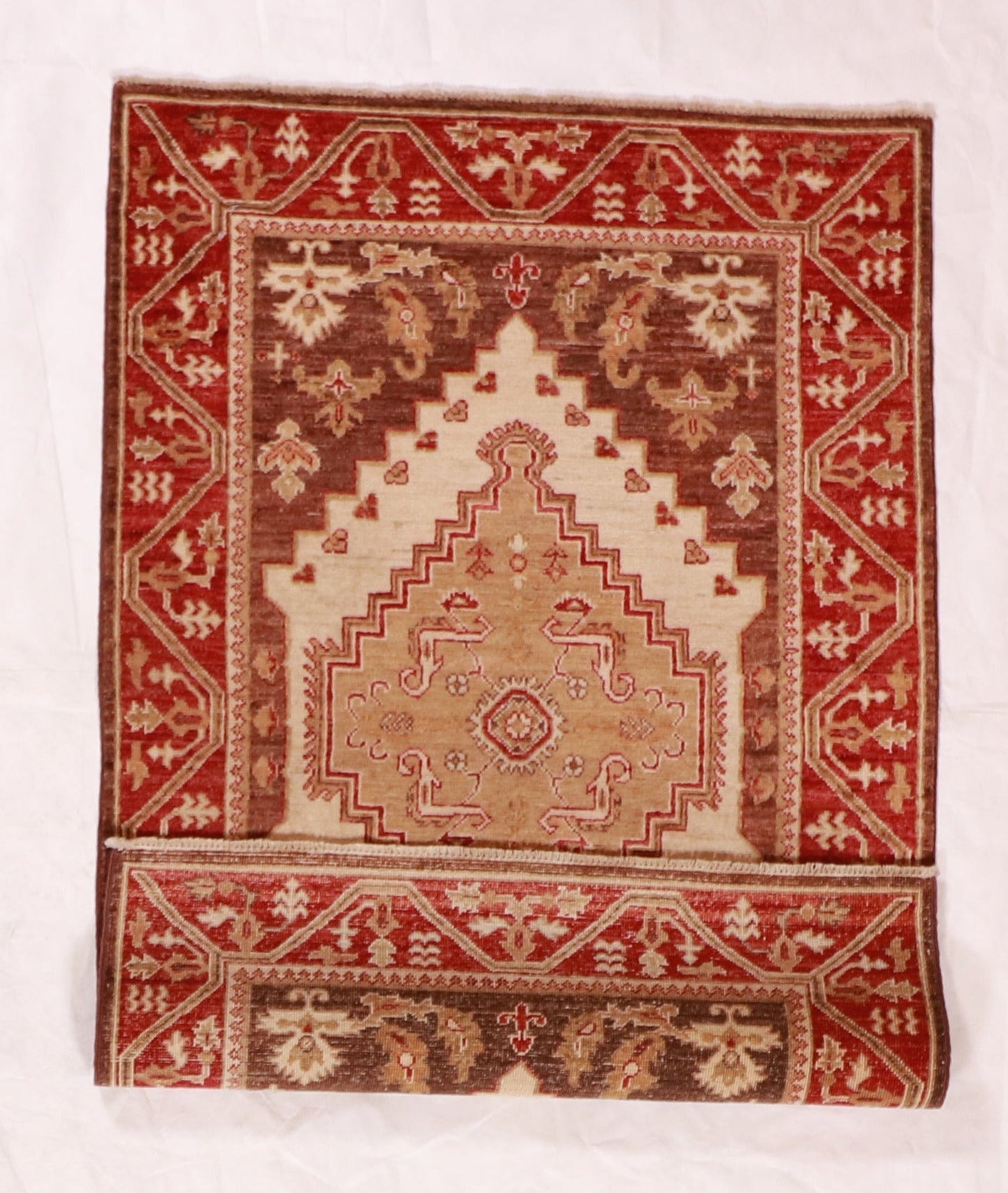 3x5 - Heriz Fine Geometric Rectangle - Hand Knotted Rug