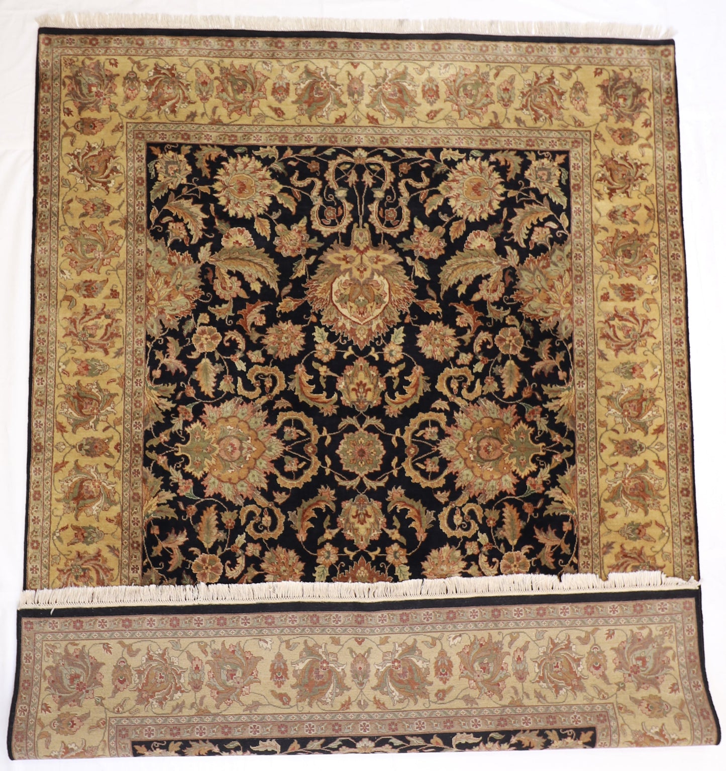 9x12 - Sh Abbas Fine All Over Rectangle - Hand Knotted Rug — 56803