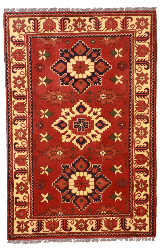 3x5 - Gashgai Fine/Wool All Over Rectangle - Hand Knotted Rug — 57087