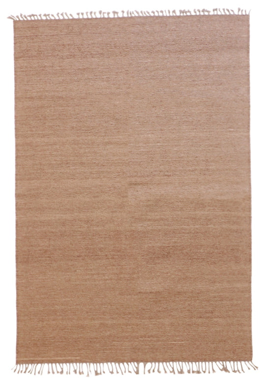 4x6 - Modern Fine/Wool Geometric Rectangle - Hand Knotted Rug — 57755